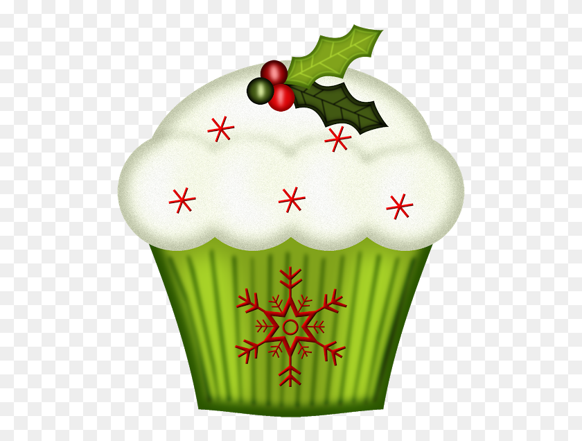 508x576 Scrap Nadal First Christmas - Christmas Cupcake Clipart