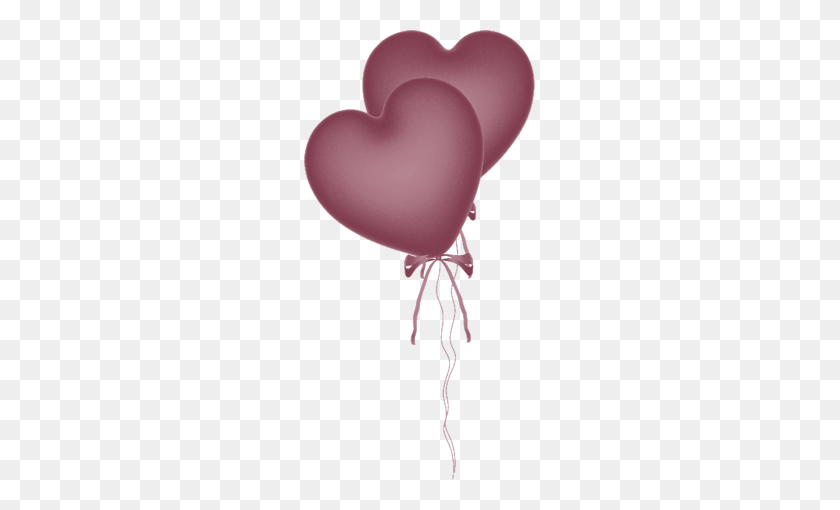 231x450 Scrap Rose Hearts Scrap, Heart - Heart Balloon Clipart