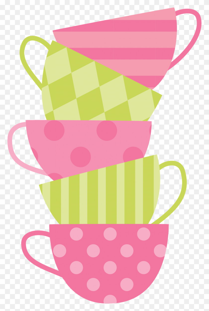 1050x1600 Scrapbooking Tea - Tea Party Clip Art