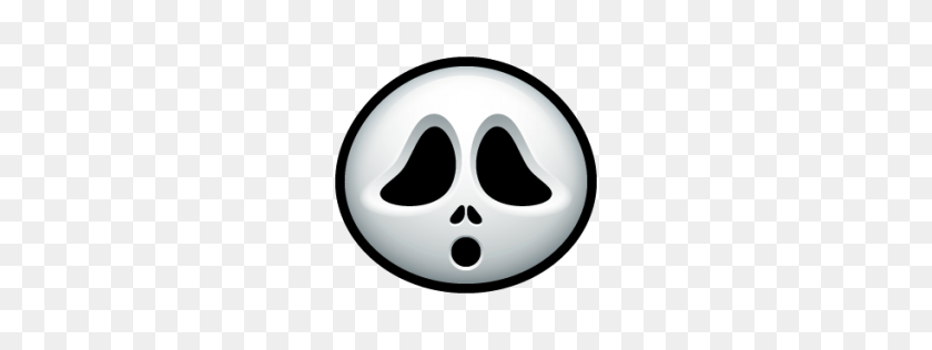 256x256 Scream Cliparts - Ghost Face Clipart