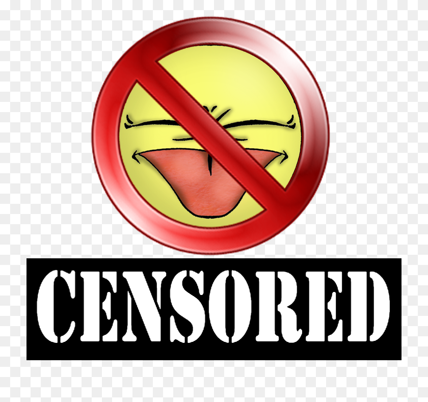 736x729 Screaming At Censorship! Screaming Soup! - Censored Bar PNG