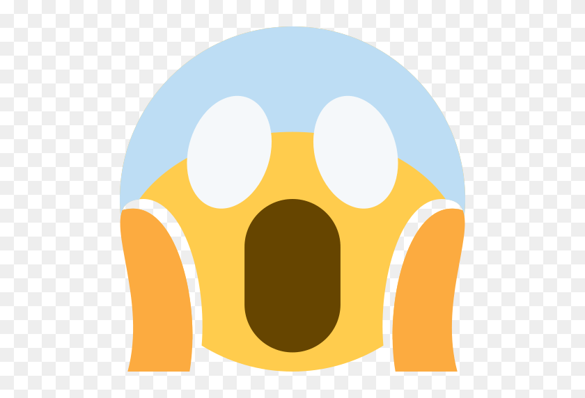 512x512 Gritando Emoji Significado Con Imágenes De La A A La Z - Emoji De Choque Png