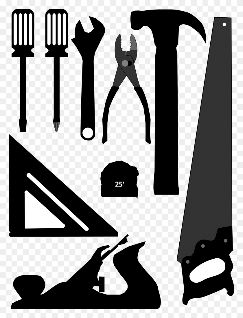 1803x2400 Screw Clipart Silhouette - Screws And Bolts Clipart