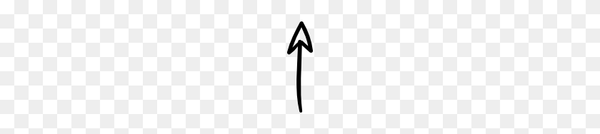 128x128 Scribble - Hand Drawn Arrow PNG