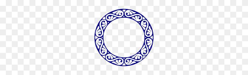 200x195 Scroll Circle Blue Png, Clip Art For Web - Scroll Clipart PNG