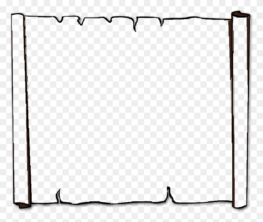 800x666 Scrolls Images Clip Art - Scroll Clipart PNG