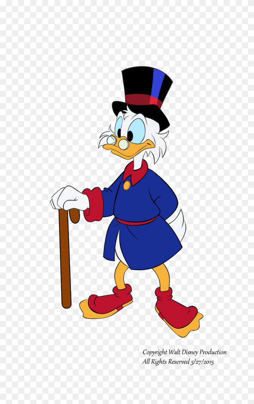 914x1494 Scrooge Mcduck - Scrooge Clipart