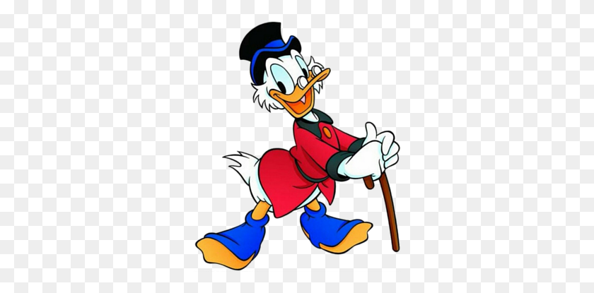 294x355 Scrooge Mcduck - Duck Dynasty Clip Art