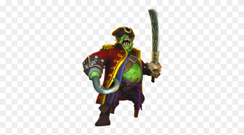 400x405 Scurvy Rumrudder - Orc PNG