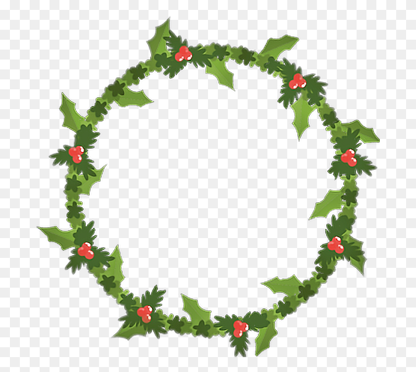 694x690 Scwreaths Coronas De Navidad Natal Guirlanda - Ivy Wreath Clipart