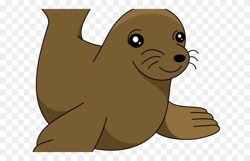 640x480 Sea Lion Clipart Seal Pup - Lion Clipart PNG