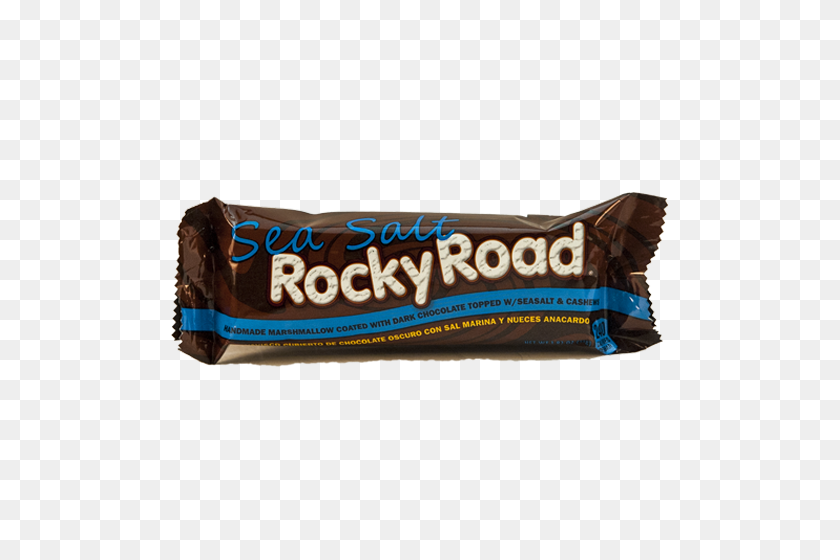500x500 Sea Salt Rocky Road Candy Bar Oz Gran Servicio, Fresco - Barra De Caramelo Png