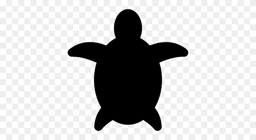 400x400 Sea Turtle Free Vectors, Logos, Icons And Photos Downloads - Turtle Silhouette Clip Art