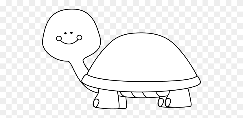 550x349 Sea Turtle Outline Coloring Picture Hd For Kids - Ocean Clipart Black And White