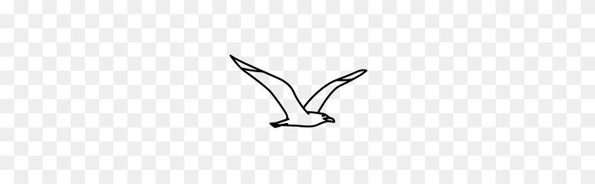 200x200 Seagull Icons Noun Project - Seagull PNG