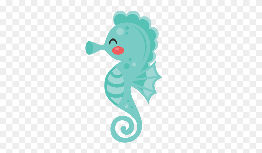 432x432 Seahorses Clipart Seahorses Clip Art Images - Mermaid Tail Clipart Black And White