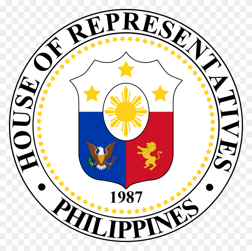 1000x1000 Seal Of The Philippine House Of Representatives Pre - Philippines PNG