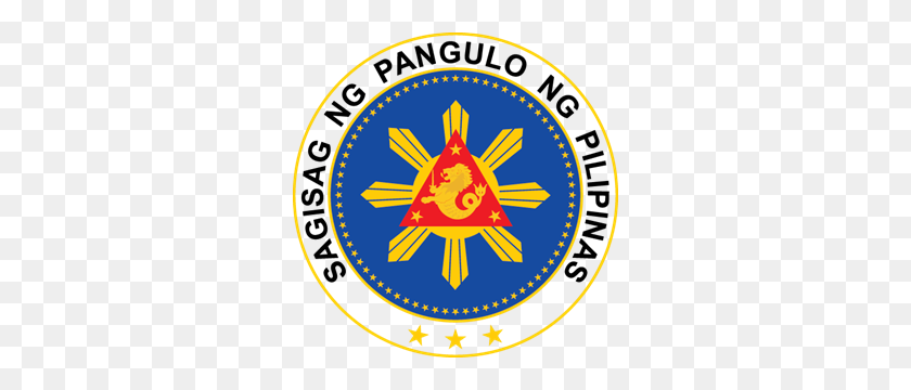 300x300 Печать Президента Филиппин Логотип Вектор - Президентская Печать Png