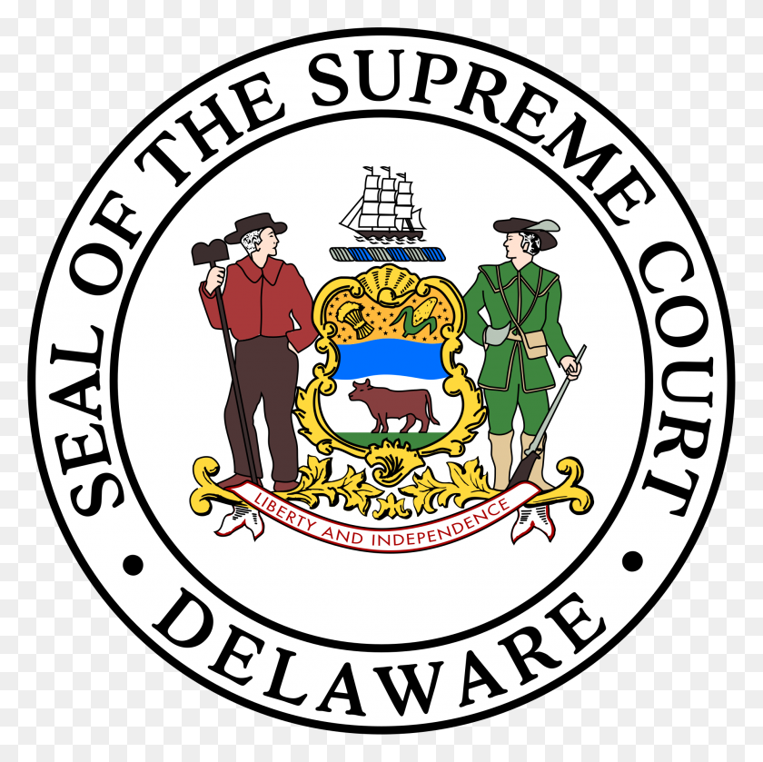 2000x2000 Seal Of The Supreme Court Of Delaware - Supreme Court PNG