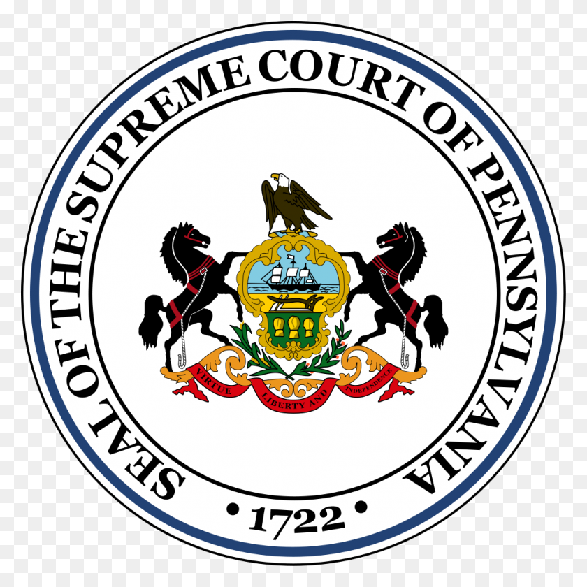 1024x1024 Seal Of The Supreme Court Of Pennsylvania - Supreme PNG