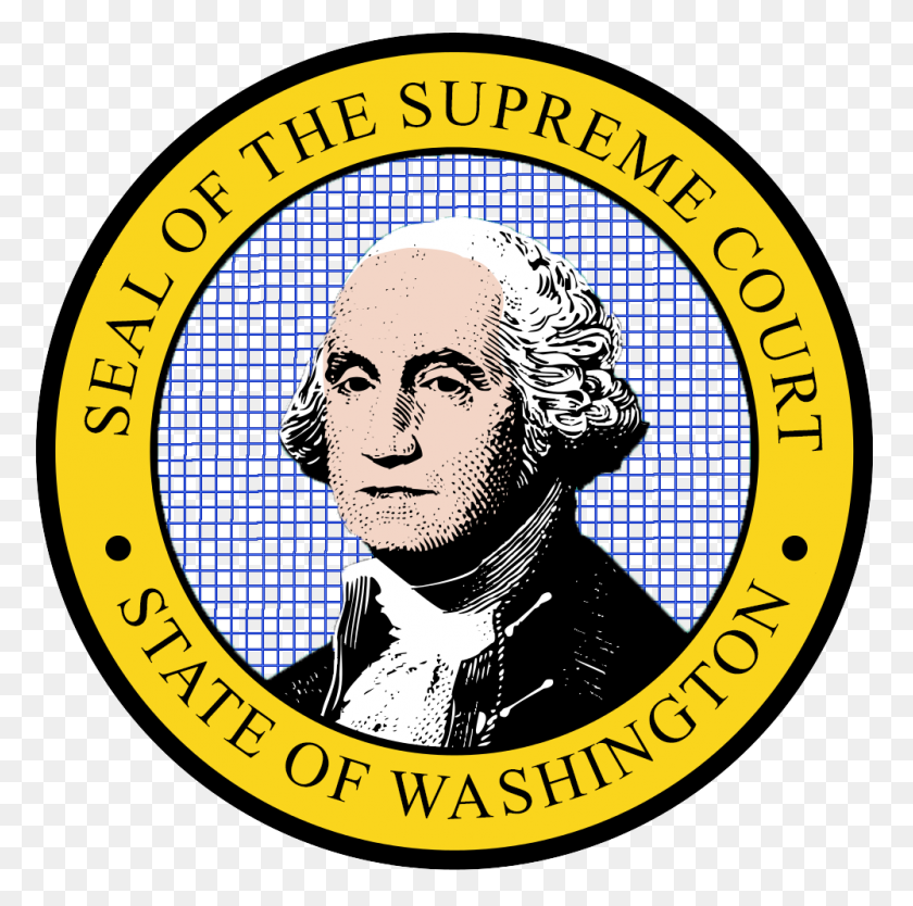 1000x993 Seal Of The Supreme Court Of Washington - Supreme Court PNG