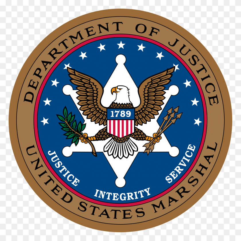1024x1024 Seal Of The United States Marshals Service - Fbi PNG