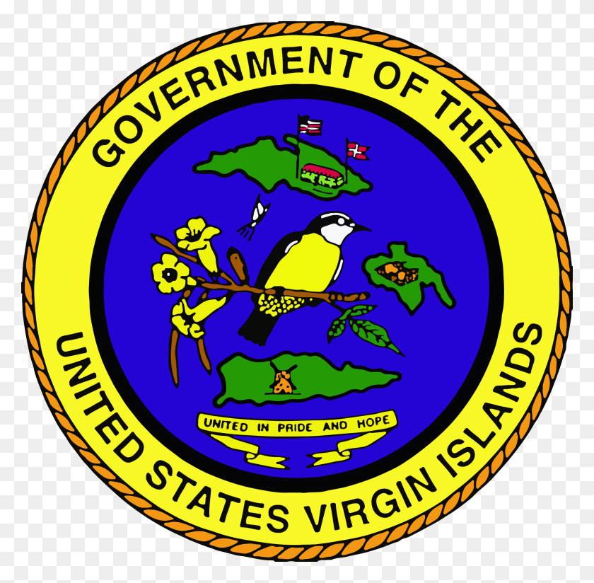 2000x1961 Seal Of The United States Virgin Islands - Fbi Logo PNG