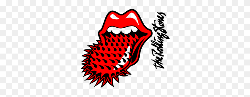 300x266 Поиск Dos Логотип Rolling Stones Скачать Бесплатно Вектор - Логотип Rolling Stones Png