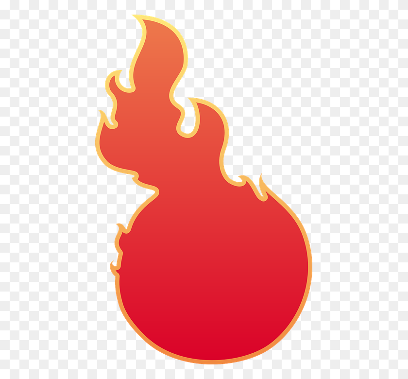 447x720 Search Results For Fire - Comet Clipart