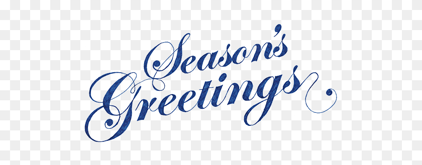 509x269 Season Greetings Clip Art Banner - Seasons Greetings Clipart