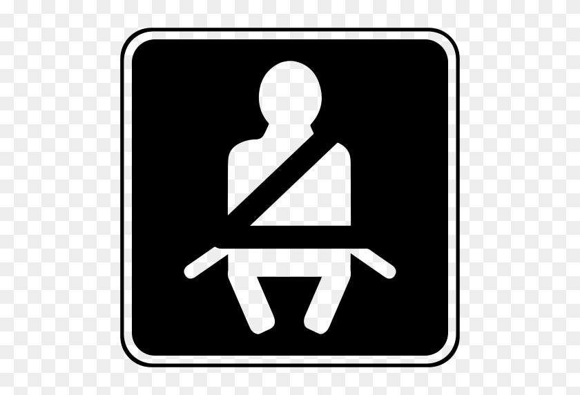 512x512 Seat Belt Icons, Download Free Png And Vector Icons - Seat Belt Clipart