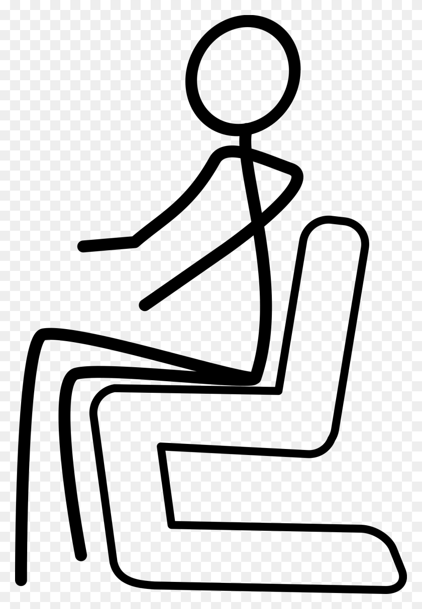 1621x2400 Seated Stick Figure Icons Png - Stick Figures PNG