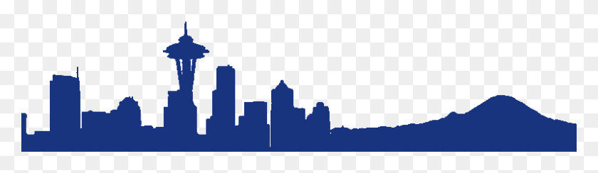 800x189 Seattle Activities - Seattle Skyline PNG