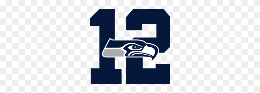 260x243 Seattle Seahawks Name Clipart - Nfl Clipart