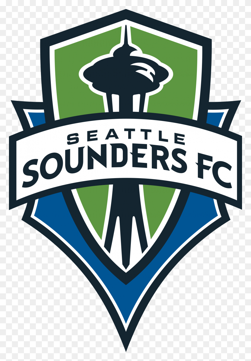 2000x2941 Seattle Sounders F.c. Mágico De Fútbol De Seattle - Logotipo De Mls Png