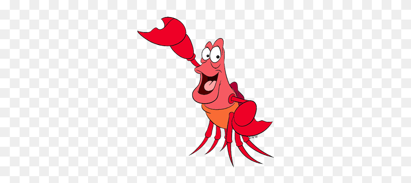 288x314 Sebastian The Crab Clip Art Disney Clip Art Galore - Lobster Clipart