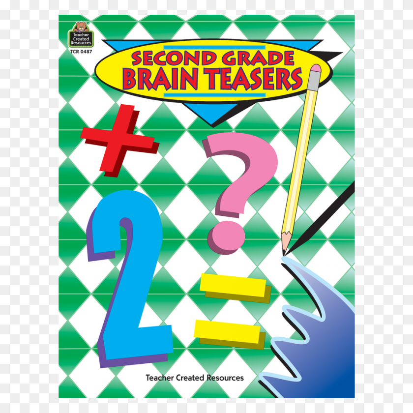 900x900 Second Grade Brain Teasers - Second Grade Clip Art