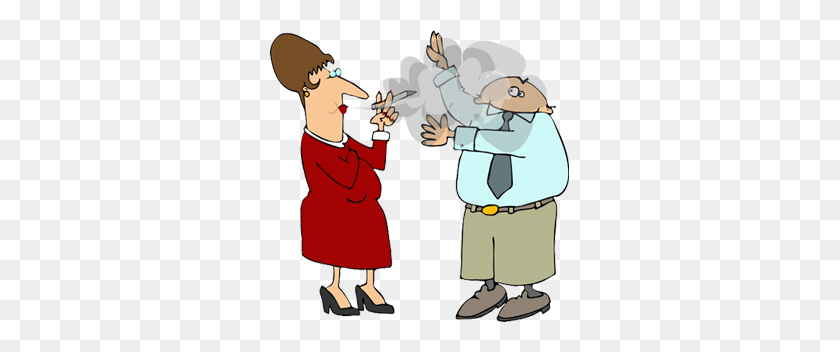 299x292 Secondhand Smoke Smoking Ban Young Booze Busters - Cartoon Smoke PNG