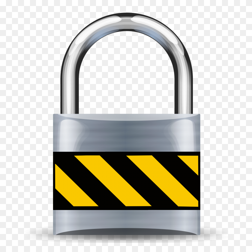 2400x2400 Secure Padlock Silver Medium Icons Png - Silver PNG