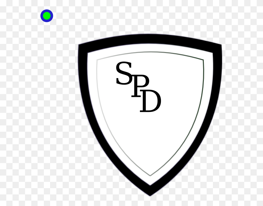 582x597 Security Badge Clip Art, Security Badge Black And White Clipart - Security Badge Clipart