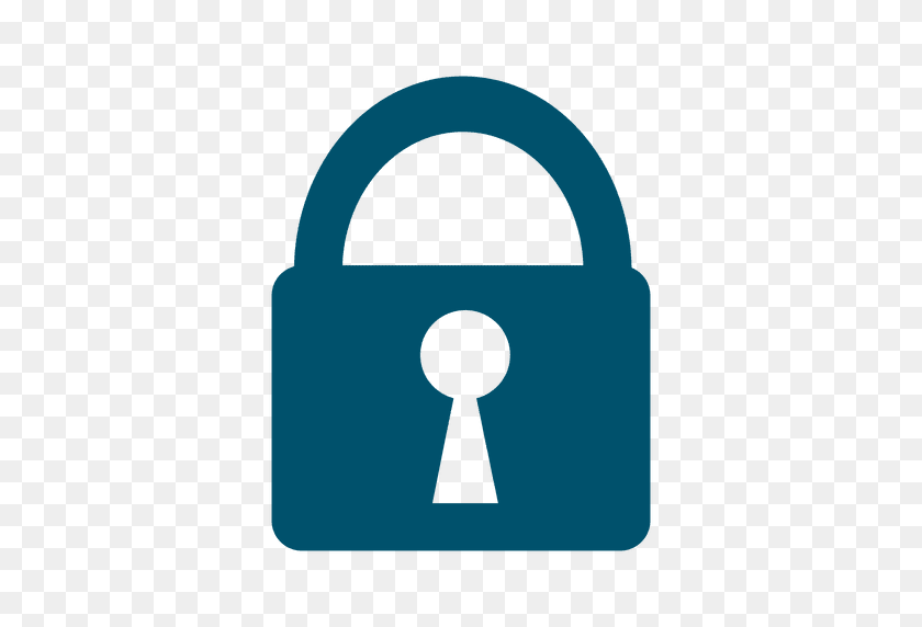 512x512 Security Lock Flat Icon - Security PNG