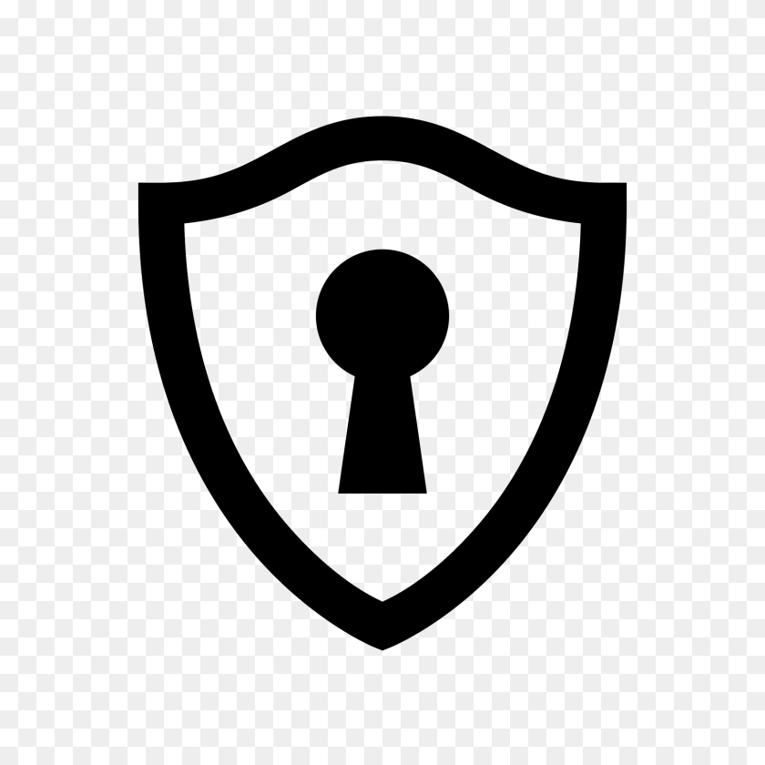 1600x1600 Icono De Bloqueo De Seguridad - Icono De Seguridad Png
