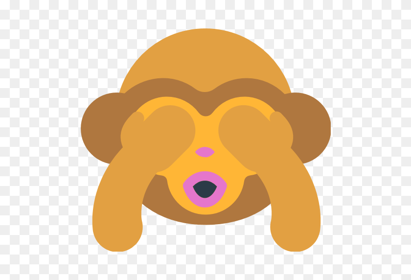 512x512 See No Evil Monkey Emoji For Facebook, Email Sms Id - Monkey Emoji PNG