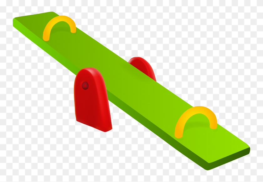 8000x5352 See Saw Clipart - Playground Clipart