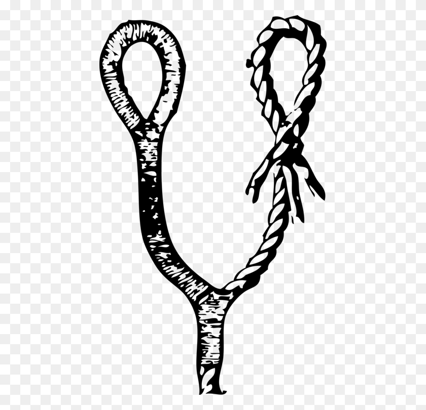 448x750 Seizing Knot Rope Splicing Seamanship - Rope Clipart Black And White