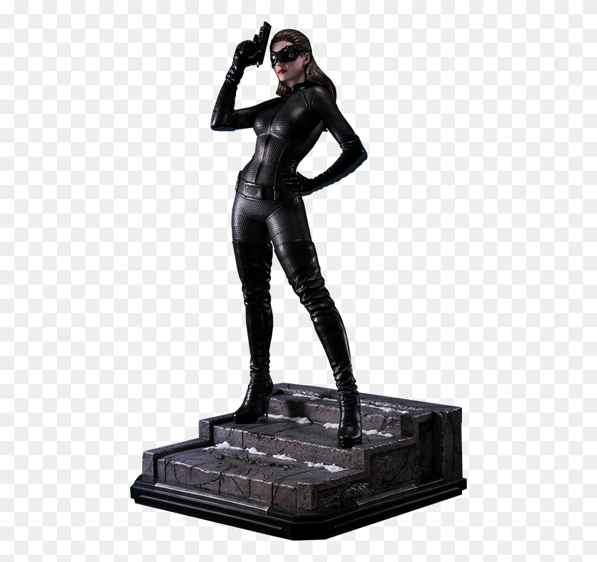 480x730 Selina Kyle Catwoman Estatua De La Escala - Catwoman Png