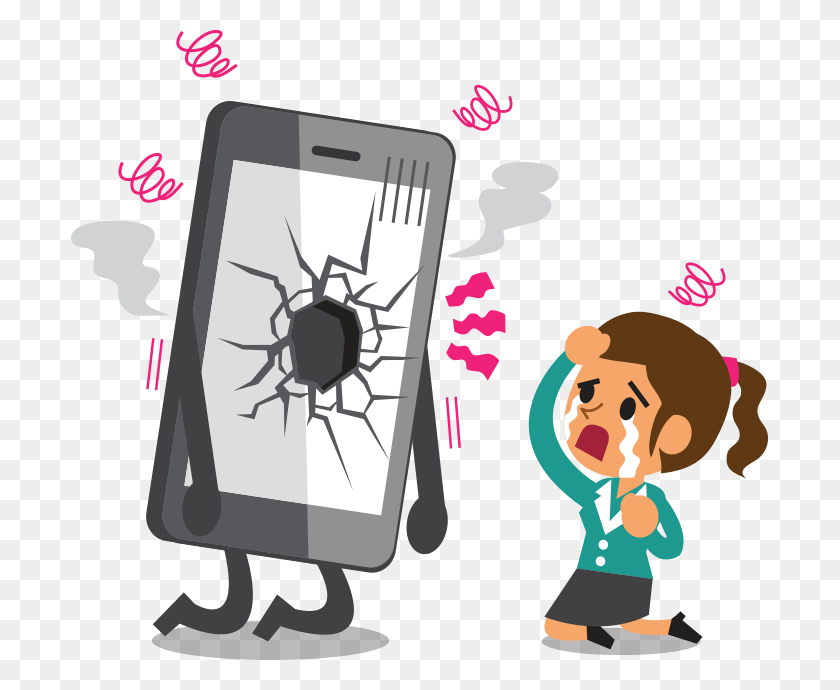 697x630 Sell Broken Phones Trade In Cracked Phones For Cash Bankmycell - No Electronic Devices Clipart