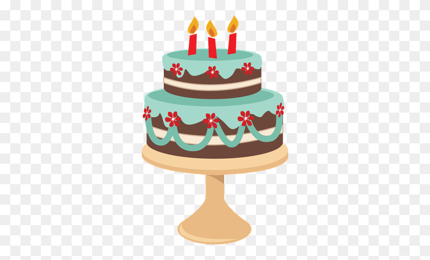 286x448 Selma De Avila Bueno - Happy Birthday Cake Clipart