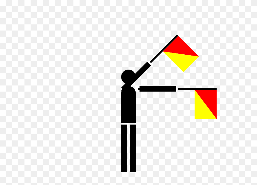 600x546 Semaphore Whiskey Clipart Png For Web - Triangle Flag Clipart