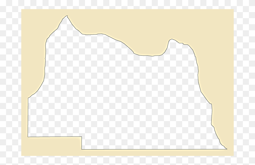700x485 Seminole Plain Frame Style Maps In Colors - Parchment PNG